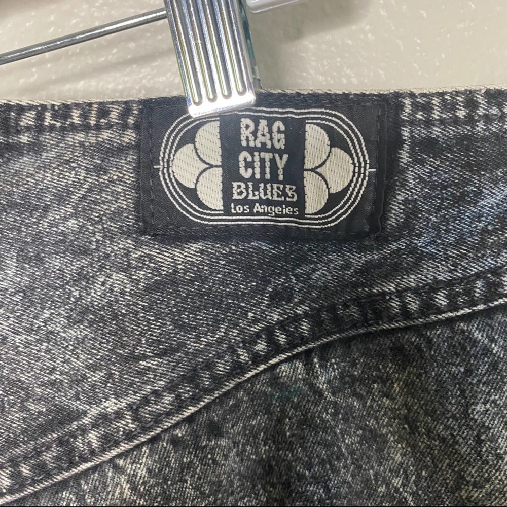 Rag City Blues Vintage Acid Wash Jeans - Picture 6 of 8